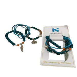 PULSERAS TURQUESA SET