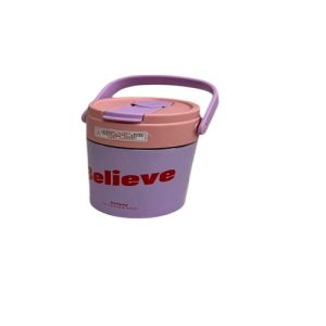 TERMO 500 ML ROSADO CON MORADO