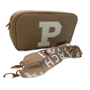 BOLSO PARCHITA BEIGE CUADRADO