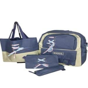 SET MORRAL CINTA 4 PZA CELESTE