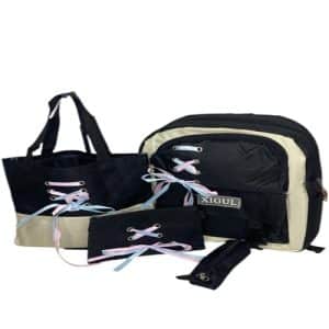 SET MORRAL CINTA 4PZA NEGRO