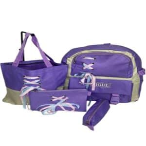 SET MORRAL CINTA 4 PZA MORADO