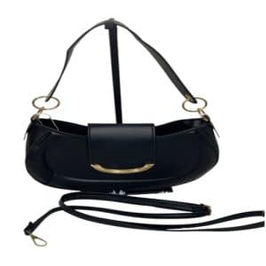 CARTERA SEMICIRCULAR NEGRO